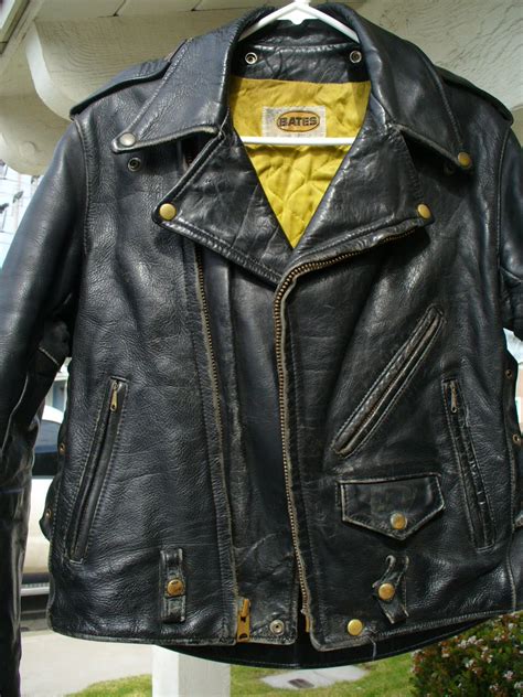 vintage bates leather jacket